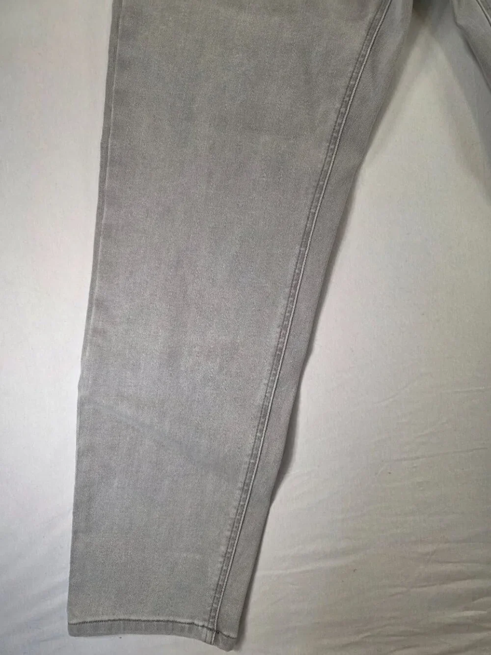 REDVANLY Ranstead Jeans Denim Pull On Pants Stretch  Gray Large (34x30)